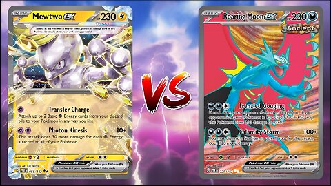 Pokemon TCG Live Mewtwo EX Xatu VS Roaring Moon EX!!