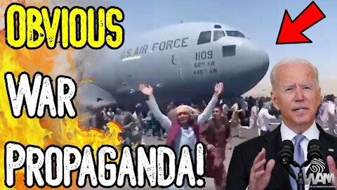 OBVIOUS War Propaganda! - Afghanistan BLOWBACK & Joe Biden's SCRIPTED Speech!