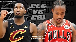 Chicago Bulls vs Cleveland Cavaliers Full Game Highlights | Feb 14 | 2024 NBA Season