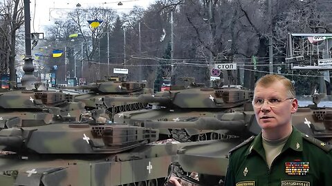 13 Minutes Ago! Russia Shows Off Confiscated 9 US Abrams M1A2 Tanks Abandoned by Their Crews