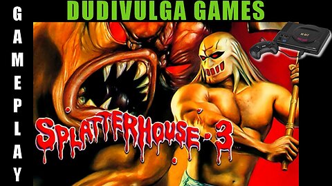 Splaterhouse 3 Sega Genesis Horror Game #gaming #retrogaming