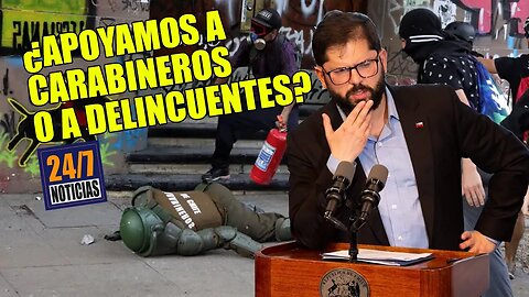 ¿Apoyamos a Carabineros o a los delincuentes?