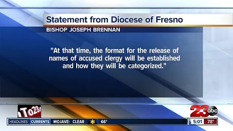 Fresno Diocese responds to SNAP presser