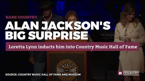 Alan Jackson's big induction surprise | Rare Country