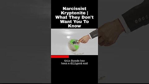 Narcissist Kryptonite | What They Don't Want You To Know