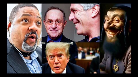Donald Trump Guilty Verdict Alvin Bragg Alan Dershowitz Prove Jews Use Corrupt Blacks To Destroy USA