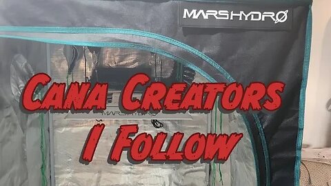 Cana Creators I Follow #marshydro TSW2000 TS1000