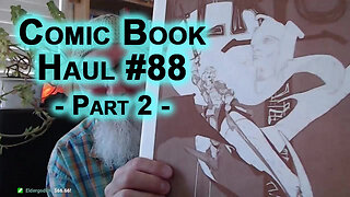 Comic Book Haul #88, P2: Jack Kirby Monsters, Dave Stevens Betty Page, Original Art, Portfolios ASMR