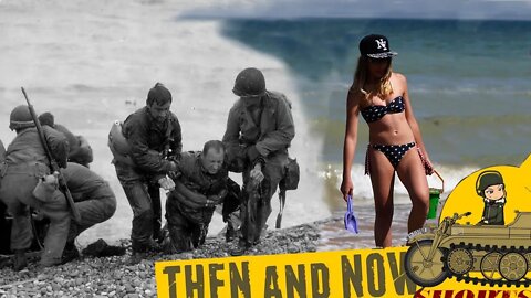 Omaha Beach Fox Green WN60 - Then and Now #shorts 7