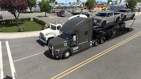 American Truck Simulator Ep 235 Empty Pallets from Eureka, CA to Sacramento, CA