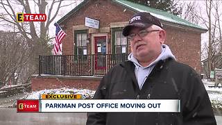 Parkman Post office moving out of the building