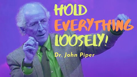 Short sermon for Christians to NOT Lose Sight-John Piper