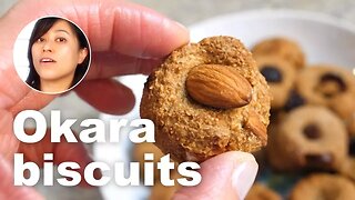 How to make tofu okara biscuits | Soybean pulp recipes