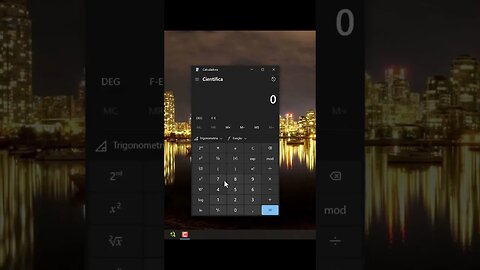 3 SEGREDOS da CALCULADORA do WINDOWS #shorts