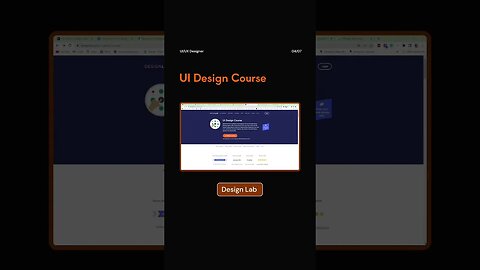 Beginner UI Design Courses #shorts #uiux #shortfeed