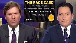 Tucker cuts off Democrat who plays race card while discussing Mollie Tibbetts