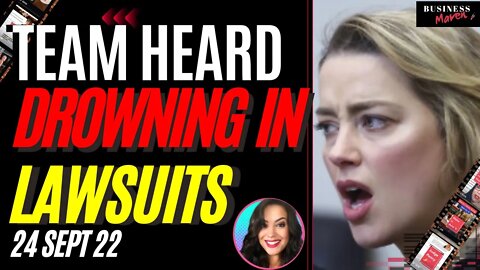 Team Amber Heard DROWNING in LAWSUITS