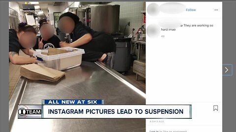 I-TEAM: School cafeteria workers suspended after posting naughty pictures on Instagram