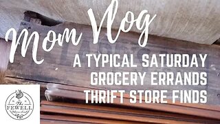 VLOG 3.2.19 | Mom Life, Saturday Errands, and Thrift Store!