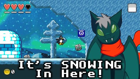 Snow and Sawblades! - SuperTux Advance Development