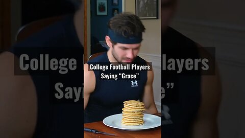 College Football Players saying “Grace” #comedy #football #college