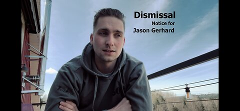 Dismissal Notice for Jason Gerhard