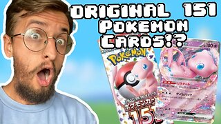 *NEW* ORIGINAL 151 Pokémon Card Set Coming!!??