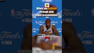 LeBron James lying about seeing the Godfather 6 times #lecap #lebronjames