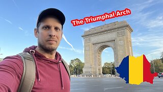 The Triumphal Arch Bucharest Romania