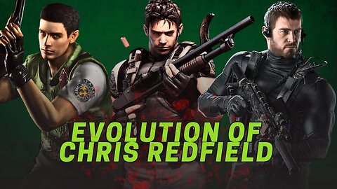 Evolution of Chris Redfield (1996 - 2023)
