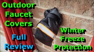 Outdoor Faucet Covers - Winter Freeze Protection - Full Review