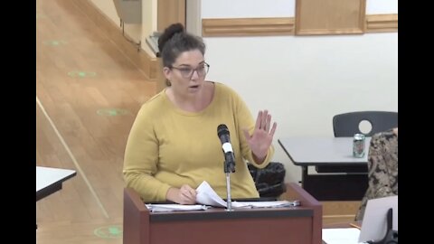 Woman "Schools" The School Board With Cold Hard Facts About Masks