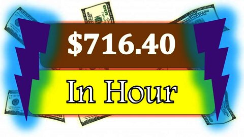 Earn $716.40 In Hour For Free, Over & Over Again (Pure Passive Income)