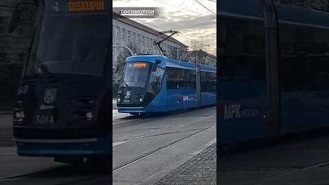 Wrocław Trams - Polish streetcars #shorts #trams #railway #railfans #train