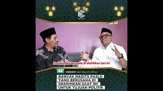 Manusia Wajib Mendukung Tegaknya Khilafah - Ustadz Zein Muchsin ft. Cak Islah Bahrawi