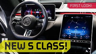 New 2021 S-CLASS INTERIOR! Future of Mercedes Luxury Technology!