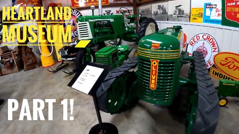 Heartland Museum: Part 1! Checking Out This Collection Of Tractors And The Many Other Displays!