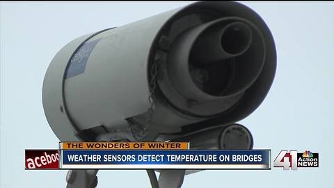 Weather sensors help crews find black ice spots