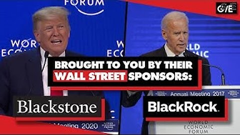 How Wall Street Buys US Elections: Blackstone Funds Trump, BlackRock Backs Biden 5-30-2024