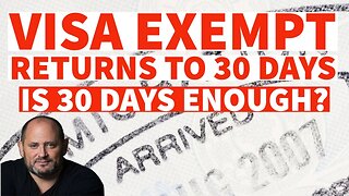 Thailand's Visa Exemption Returns to 30 Days: Is This Long Enough?