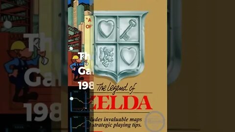 Top 10 Games of 1986 | Number 1: The Legend of Zelda #shorts