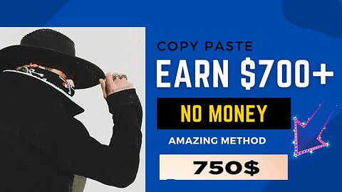 Copy Paste To Make Money, Earn $700+ Without Any Work, Affiliate Marketing, Free Traffic, ClickBank