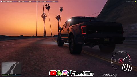 Vibing To A Type Beat In A Ford F-150 Raptor Part 2 (GTA 5 FiveM)