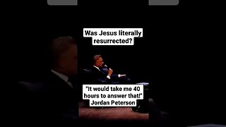 Was JESUS literally resurrected? #jordanpeterson #samharris #god #jesus #christ #atheism #atheist