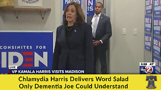 Chlamydia Harris Delivers Word Salad Only Dementia Joe Could Understand