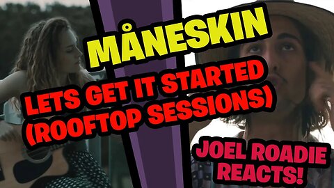 Måneskin - Let's Get It Started / Sul Serio - Rkomi - Roadie Reacts