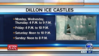 Ice Castles open Friday in Dillon