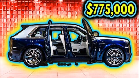 775,000 Rolls Royce Cullinan Mansory Edition