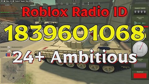 Ambitious Roblox Radio Codes/IDs