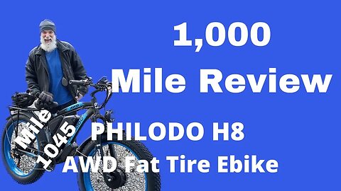 Philodo H8 AWD Ebike 1000 Mile Update & Review
